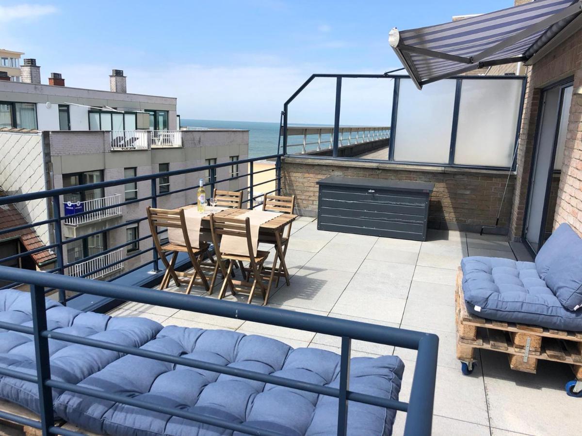 Апартаменты Seaview Penthouse Остенде Экстерьер фото